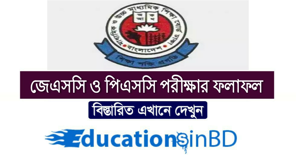 পিএসসি ও ইবতেদায়ী পরিক্ষার ফলাফল পুনঃনিরীক্ষণ আবেদন jsc psc result education board Bangladesh