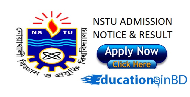 NSTU Admission Test Notice Result For Session 2018-2019 www.nstu.edu.bd