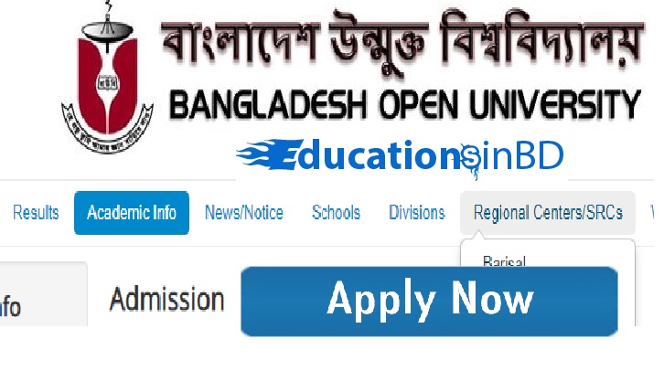 Bangladesh Open University Masters Admission Test Notice