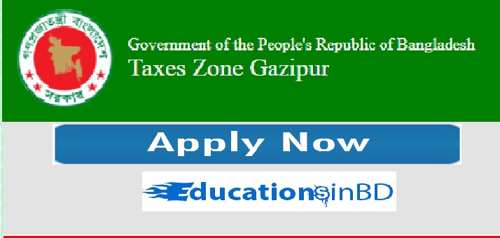 Taxes Zone Gazipur TZG Exam Result Admit Exam Date 2019