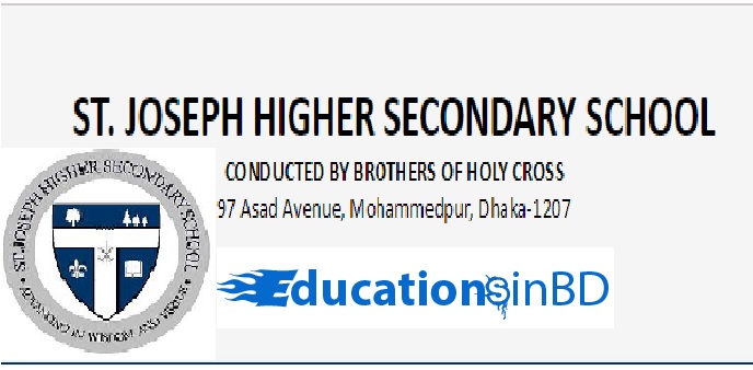 St. Joseph Higher Secondary School Admission 2019 Session Download